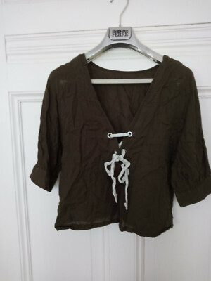 MANGO Bluse Shirt Gr L