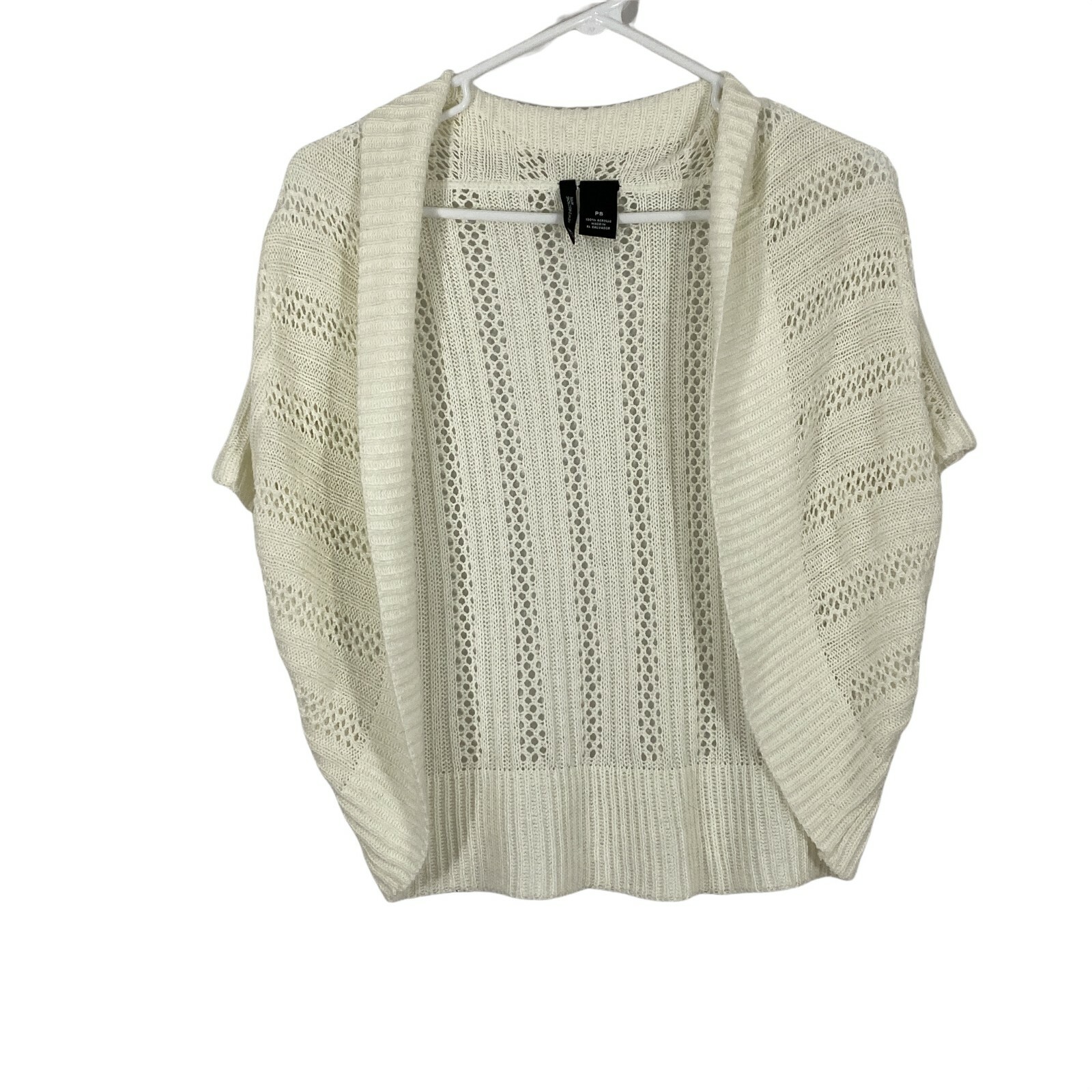 Front Knit Cardigan Sweater Sz PS 