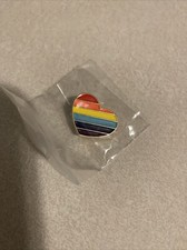 Rainbow Pride Pin Badge LGBTQ Gay Enamel Lapel Friendship