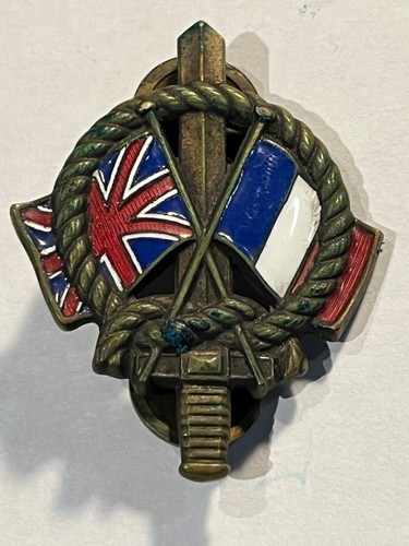 Insigne émaillé Ogri UK - Ace Cafe 59 - Piston Cassé - Ton Up - Vintage Moto