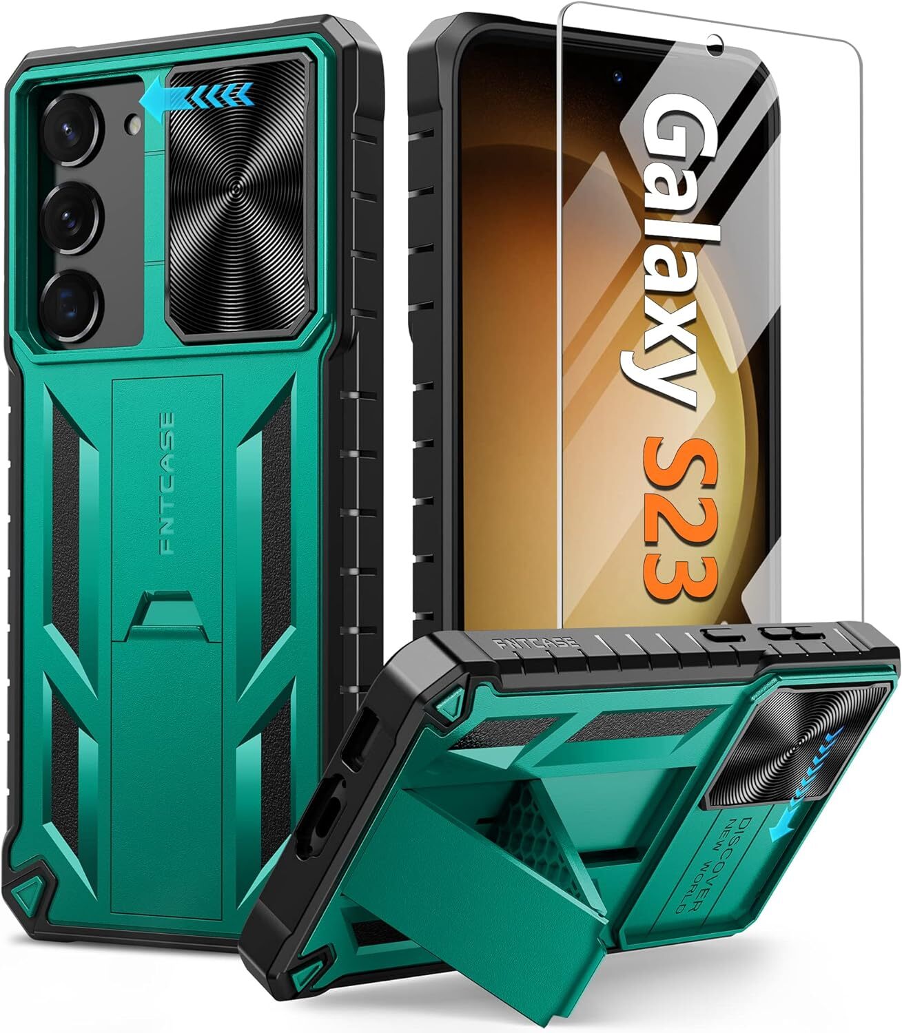 for Samsung Galaxy-S23 Phone Case: Protective Rugged Military Grade Drop Protect