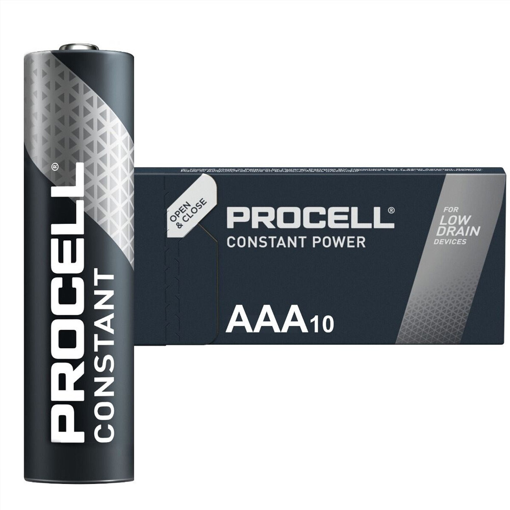 PROCELL Batterie Alcaline CONSTANT MiniStilo AAA 1,5V LR03 - 10 pz