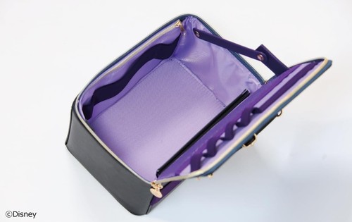 Disney Villain Little Mermaid Ursula Makeup Cosmetic Pouch Case Bag w/ Mirror - Picture 5 of 7