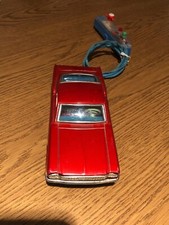 Bandi RARE 1960s Ford Mustang Tin Litho Remote Control Car