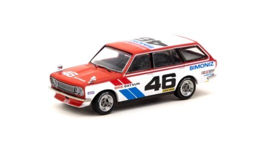 T64G-026-BRE46 Tarmac Works 1:64 Datsun Bluebird 510 Wagon