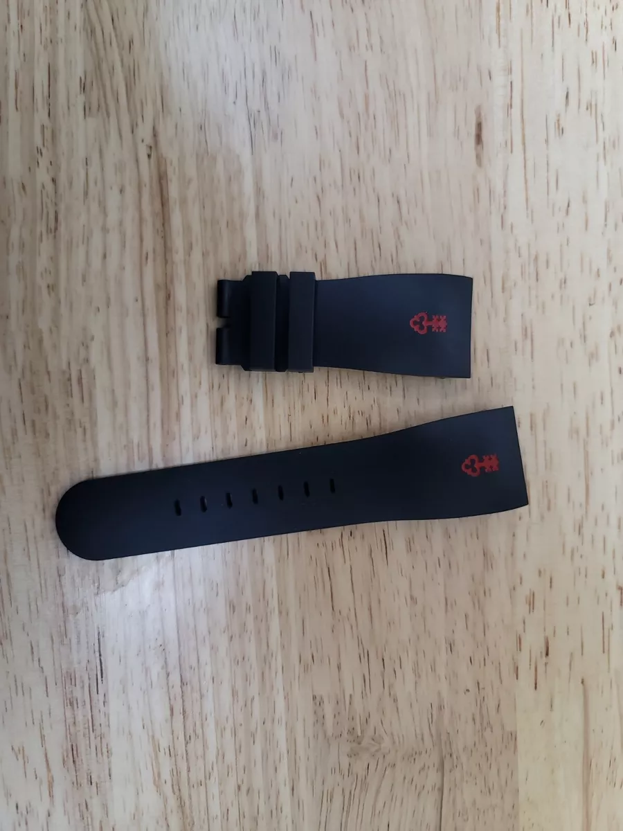 Corum rubber best sale strap