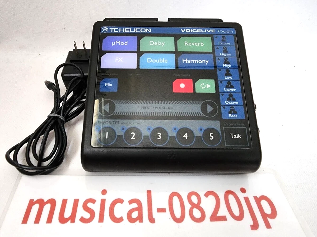 Tc Helicon Voicelive Touch Signal Processors & Rack Effects for