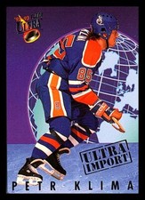 1992-93 Ultra #8 Petr Klima Ultra Imports