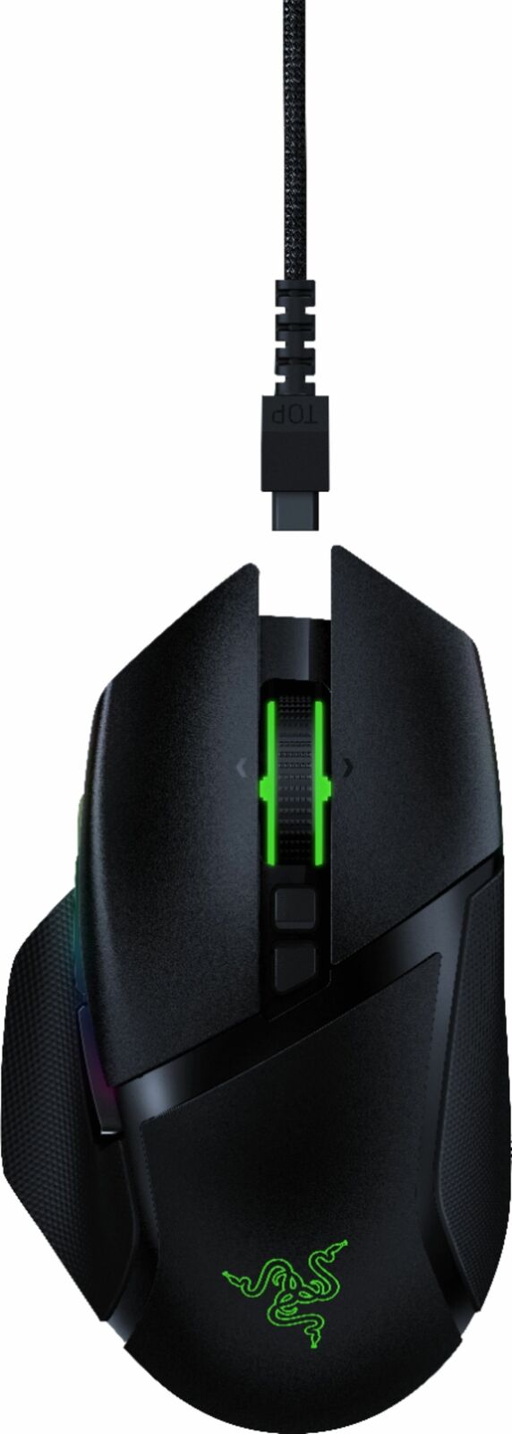 Razer Basilisk Ultimate Wireless Optical Gaming Mouse - Black with 