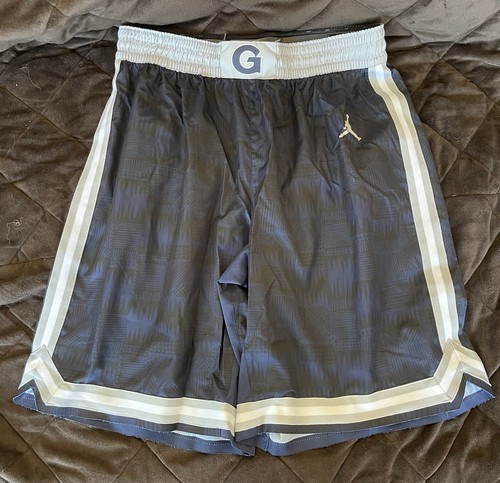 authentic georgetown basketball shorts