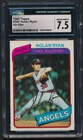 1980 Topps #580 Nolan Ryan CGC 7.5 Great Centering Clean Surface High End vs PSA