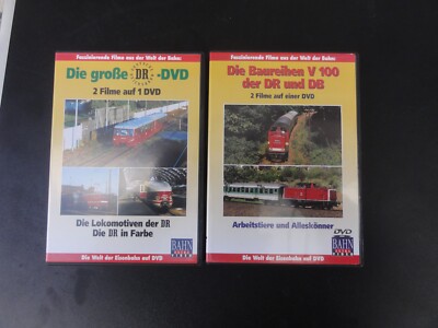 BAHN EXTRA BAUREIHE V 100 und  die lok der DR 2 stück DVD