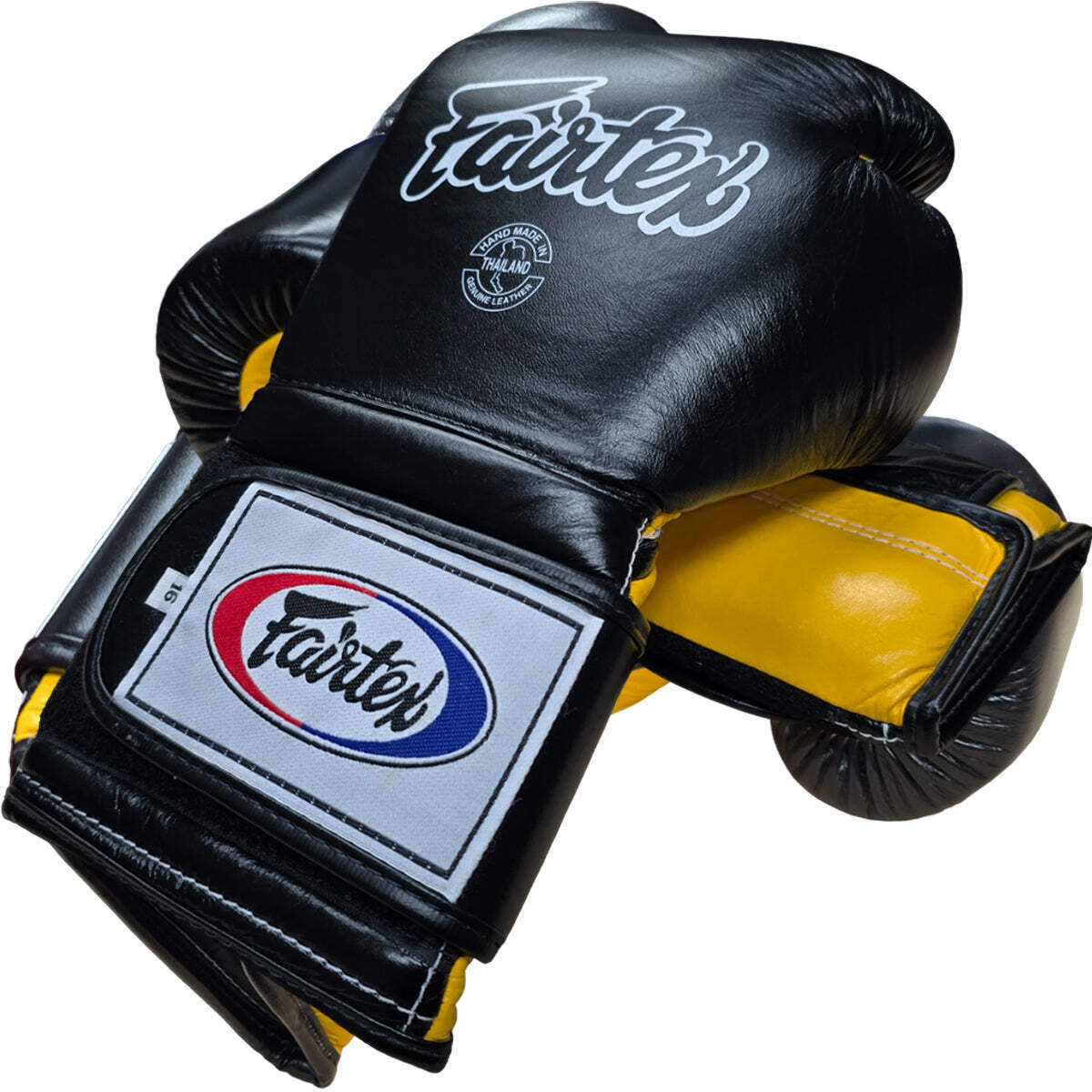 Boxing Gloves Fairtex BGV9 Mexican Style Black Yellow | eBay