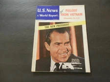 US News World Report Jan 27 1969 The New President; Vietnam Pullout     ID:20673