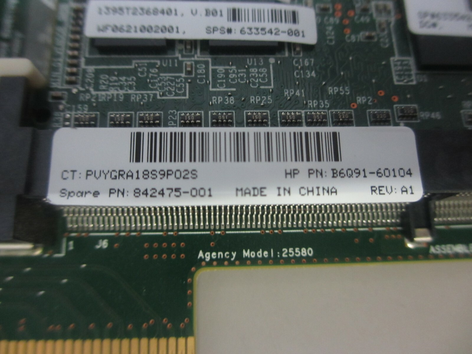 HP 842475-001 PCIe network card for HPe Storeonce B6Q91-60104 w  