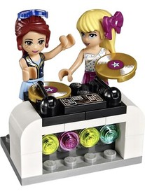 LEGO 41106 Friends Pop Star Tour Bus 100% Complete w/ Manuals