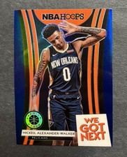 2019 NBA Hoops Premium Stock We Got Next Blue Nickeil Alexander-Walker Rookie RC