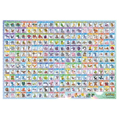 1000PEACE JIGSAW PUZZLE(ポケモンクエスト) Amazon.co.jp: エンスカイ(ENSKY) 1000Tピース ジグソーパズル