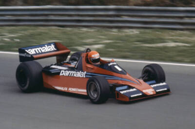Austrian racing driver Niki Lauda drives the Parmalat Racing Team - Old Photo 1