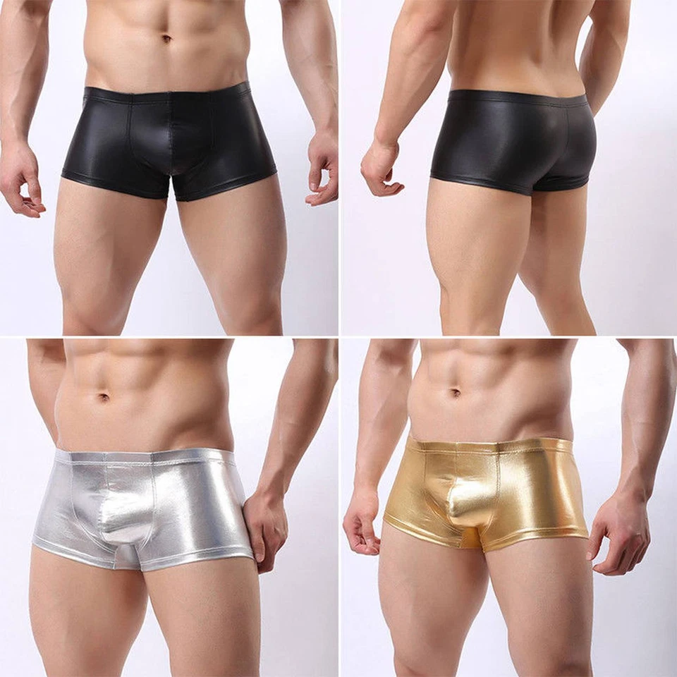 81-002 Herren Wetlook Knackpo Hipster Pants Boxer ANSGAR 3 Farben in S bis 2XL - Bild 2 von 4