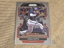 2022 Panini Prizm #117 Juan Soto Washington Nationals Nmmt