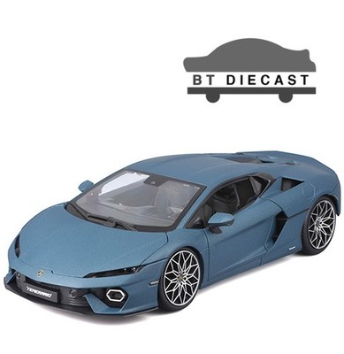 BBURAGO LAMBORGHINI TEMERARIO 1/18 DIECAST MODEL CAR BLUE 18-11052