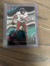 2022 Panini Select Draft Picks - Unstoppable Patrick Mahomes II #US-PM