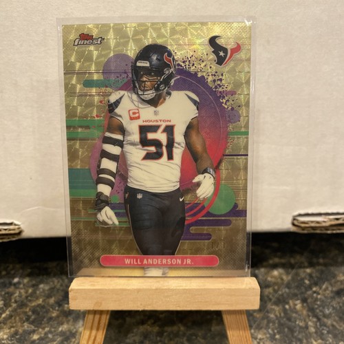 2025 Topps Finest Will Anderson Jr. Superfractor 1/1 Houston Texans SSP Rare