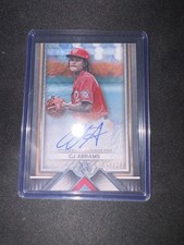 2023 Topps Museum Collection - Archival Autographs C.J. Abrams #AA-CA /299 (AU)