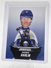 2024-25 UD Credentials AG Bobble Heads First 750 Fans Rasmus Dahlin Sabres /750