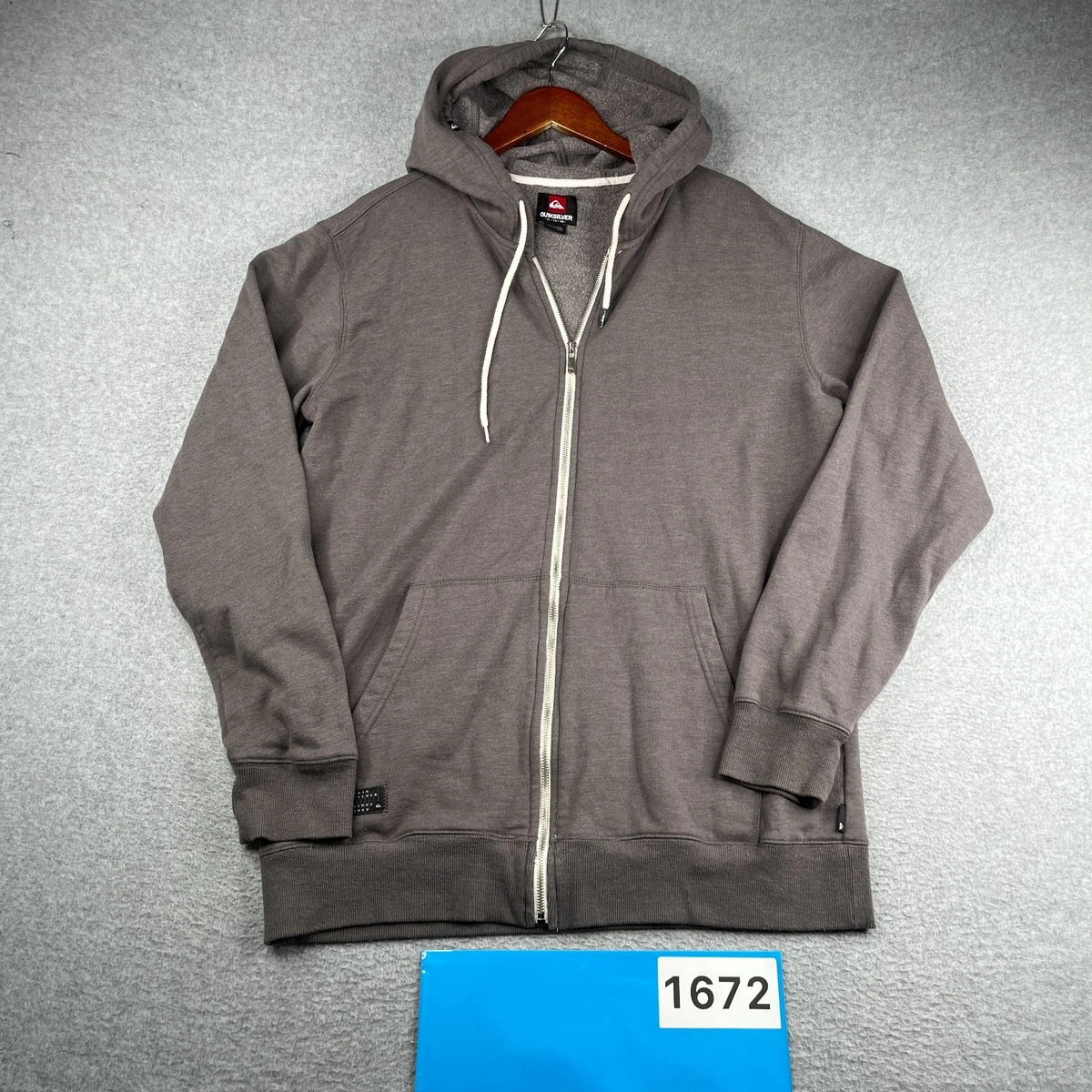 Sweat zippé capuche homme quiksilver cheap