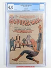 AMAZING SPIDER-MAN #10 - CGC 4.0  - 1ST ENFORCERS UK Variant
