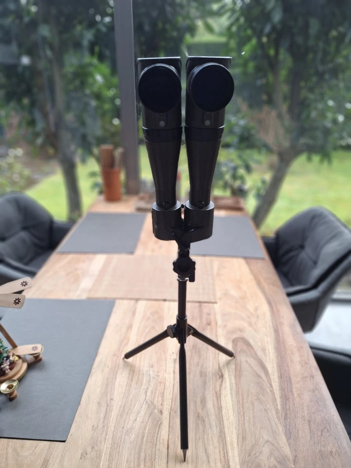 Scherenfernrohr KERN Schweizer Armee 10 x 50mm 1977 TOP Qualität - Bild 3 von 4