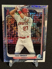 2024 Bowman - Mike Trout #19 Megabox  mojo Refractor