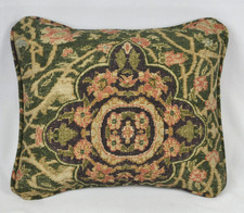 Self Corded Pillow made w Ralph Lauren Rutherford Park Green Tapestry Fabric