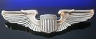 Sterling Stamped: Vintage; 925 WWII US Army Air Force Pilot Aviator Wings Pin — photo 5
