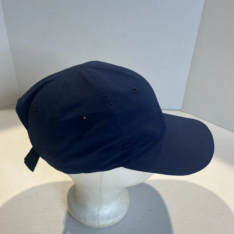 Gorra Mission Wet to Cool Ciclismo Correr Azul Correa Ajustable Ligera Golf Foto 4 de 4