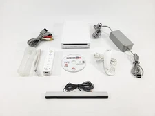 Nintendo Wii Fit Console Bundle Includes  Controller & Game TESTED