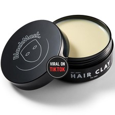 Hair Clay for Men 3.52 oz Matte Finish with Strong Hold, Hair Styling Clay, Ad