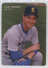 1992 Mother's Cookies Seattle Mariners Stadium Giveaway Clay Parker #25 0c4