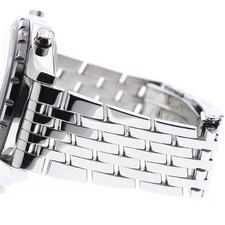 BREITLING CHRONOMATIC A41360 44mm SS Black Dial Automatic Chronograph Date #C233 6