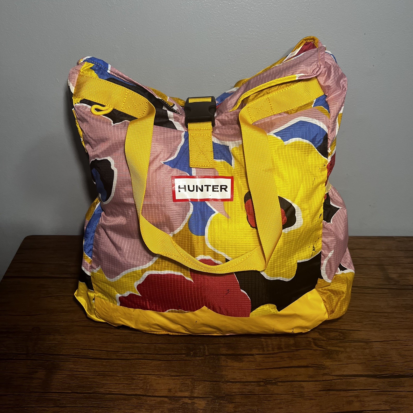 Hunter Exploded Logo Ripstop Packable Tote Multic… - image 2