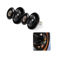 PSLER 8MM M8*1.5 Universal Motorcycle Swing arm Sliders Spools CNC Swing Arm ...