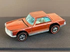 Vintage Hot Wheels Redline 1969 Orange Mercedes Benz 280SL - White Int., Great!