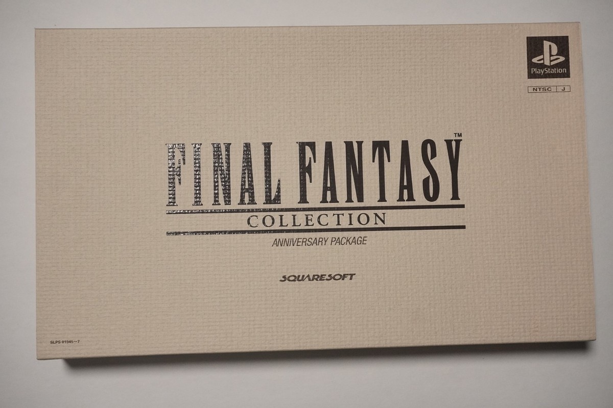 Playstation 1 Final Fantasy Collection Anniversary Package Japan 
