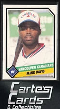 Mark Davis 1989 CMC Vancouver Canadians #22 Vancouver Canadians