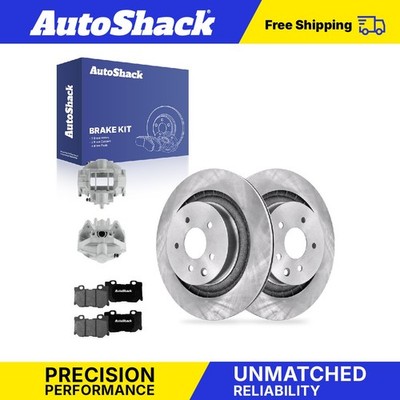 Rear Brake Rotors Premium Pads Calipers for INFINITI, G37 2008-2013