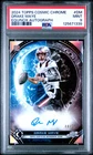 2024 Topps Cosmic Chrome Equinox Autographs Drake Maye #DM 44/75 PSA 9