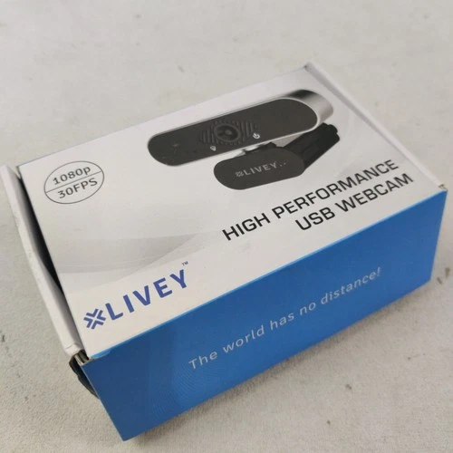 Livey 1080P Webcam 30FPS Model LT-WC300-2HS