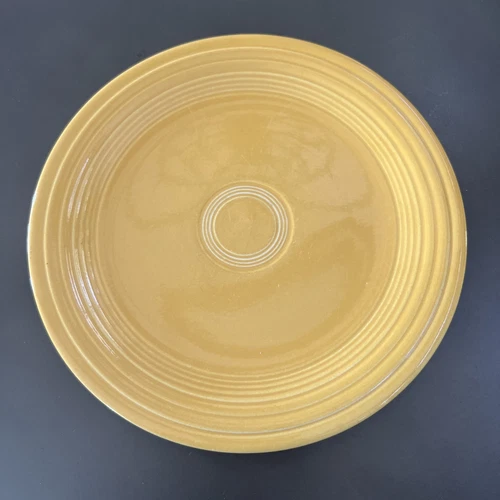 Fiestaware Plate Yellow Glaze Dinner Lunch Plate 9 1/2”